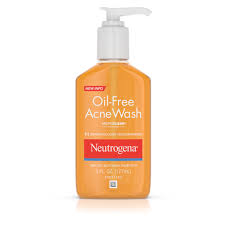 neutrogena oil free acne wash with