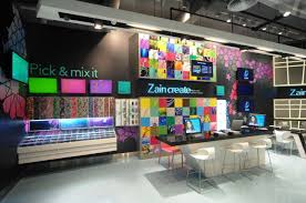 Zain Telecom Flagship Store Bahrain Store Design Key Projects Design