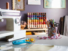 Local thrift stores, flea markets and garage sales usually have great deals on something with good bones. 11 Beautiful Craft Room Ideas