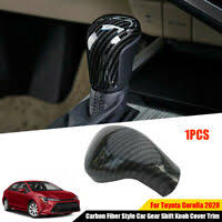 Exactly how/when is the best way to use it? For Toyota Corolla 2019 2020 Carbon Fiber Car Gear Lever Shift Knob Cover Tirm Ebay