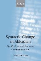 This article provides an overview of the main approaches to syntactic change in contact, focusing on the romance language group. Syntactic Change In Akkadian Deutscher Guy Dussmann Das Kulturkaufhaus