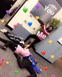 Pin By Supreme On Reaction Images But Also Cursed Cute Love Memes Wholesome Memes Cute Memes