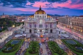 Bellas Artes Palace Sunset Mexico Landscape Sunset Sunrise Mexicocity Travelgram Travel Travelphotogr Mexico Travel Guides Mexico Travel Mexico City