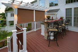 Not to mention, aluminum railings won't splinter, twist, shrink or warp. 19 Most Fabulous Privacy Screen For Deck Railing Ideas You Must Look Jimenezphoto