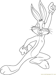 Coloring with vigor stories & rhymes exploration english maths puzzles. Happy Bugs Bunny Coloring Page For Kids Free Bugs Bunny Printable Coloring Pages Online For Kids Coloringpages101 Com Coloring Pages For Kids