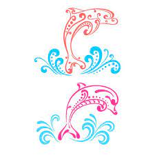 Download Dolphin Mandala Cuttable Design