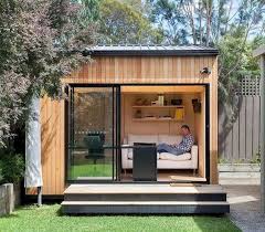 The tiny house movement isn't necessarily about sacrifice. 50 Popular Diy Backyard Studio Shed Remodel Design Decor Ideas Outdoor Remodel Backyard Cabin Backyard Studio