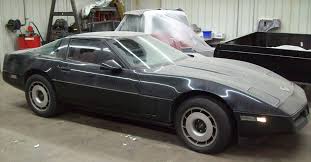 Image result for Black 1984 Corvette