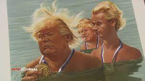 Born 1951 in leonding, austria) is an austrian cartoonist and caricaturist. Hochstpolitisch Zeichnerisch Extreme Werke Von Gerhard Haderer In Hannover Youtube