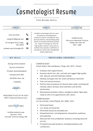 Quality analyst resume examples quality analysts check products and systems for defects and make sure industry standards and client requirements are respected. Cosmetologist Resume Sample Writing Guide Resume Genius