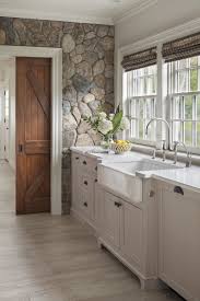 We Re Loving Stone In The Kitchen Studio Mcgee Rustic House Kitchen Design Kitchen Decor