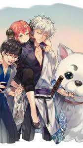 Download free stunning gintama wallpapers for your desktop mobile and tablet. Kagura Sakata Gintoki Sadaharu Gintama Shimura Gintama Wallpaper Iphone 1080x1920 Download Hd Wallpaper Wallpapertip