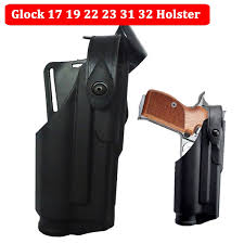 Military Glock Gun Holsters Bearing Flashlight Belt Holster For Glock 17 19 22 23 31 32 Airsoft Hunting Pistol Tactical Holsters Wish