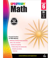 Help them build their confidence in these tricky math skills. Spectrum 6th Grade Math Workbook Multiplication And Division Of Fractions And Decimals Geometry With Examples Tests Answer Key For Homeschool Or Classroom 160 Pgs Spectrum 9781483808741 Amazon Com Books