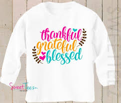 4.4 out of 5 stars. Thankful Shirt Thanksgiving Shirt Girls Thankful Shirts Etsy