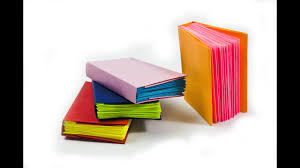 Fold the paper in half with a hamburger fold — in other words, your fold should make the paper shorter and fatter, not longer and skinnier. How To Make A Mini Modular Origami Book Diy Paper Book Mini Diary Youtube
