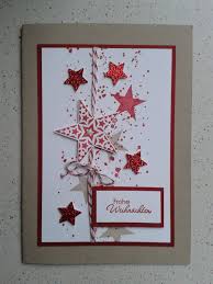 Quergestreift Karten Basteln Weihnachtskarten Basteln Weihnachten Karten