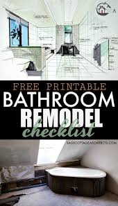 Bathroom Remodel Checklist Free Printable Download Bathroom Design Layout Modern Master Bathroom