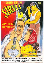 1957 Dertli Gelin Sirvan Eski Film Afisleri Sinema Film