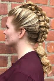The secret is to add a strand of hair to each section before braiding it. 65 Charming Braided Hairstyles Lovehairstyles Com
