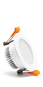 Converting can light to ledi needed to replace the bulb in the bathroom light. 6 5 7 Inch Dimmable Led Recessed Downlight With Junction Box 110v 16w 1280lm 6000k Daylight Cri 80 With Led Driver No Can Needed Retrofit Lighting For Home 6 Pack Amazon Com