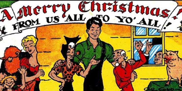 Does Santa Claus Know How to Find His Way to Dog Patch to Visit Li'l Abner?