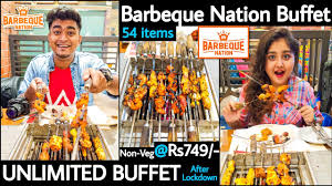 Barbeque Nation Kolkata Buffet Best Unlimited Buffet After Lockdown Just Fatafati Youtube