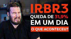 Aprenda como usar o gráfico aqui. O Que Esta Acontecendo Com As Acoes Da Irb Irbr3 Caiu Mais De 30 Em Um Dia Youtube