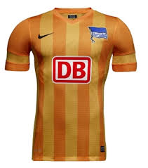 Hertha bsc jerseyshalf awesome, half fiery! New Hertha Berlin Kits 13 14 Nike Hertha Bsc Jerseys Home Yellow Away 2013 2014 Football Kit News