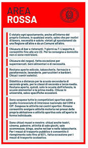 Il premier giuseppe conte lo ha ha firmato con le misure per il contrasto quasi tutta italia in zona arancione e il divieto di spostarsi tra le regioni fino al 15 febbraio. Dpcm 4 Novembre 2020 Area Rossa Lombardia Piemonte Calabria Valle D Aosta Spostamenti Restrizioni Chiusure