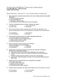 Contoh soal pilihan ganda tentang masa reformasi. Pilihan Soal Lengkap Uas Pas Smp Mts Pkn Semester Ganjil Kumpulan Arsip Sekolah Kisi Pkn 9 2013