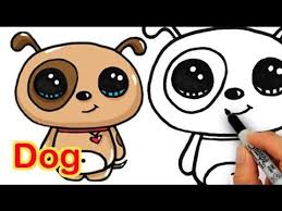 I love to doodle cute dogs and puppies on my bullet journal pages. How To Draw Dogs 50 Best Dog Drawing Tutorials Cute Drawings Dog Drawing Tutorial Kawaii Drawings