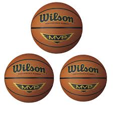 Wilson Mvp Basketball Basketball Brown Sporting Goods