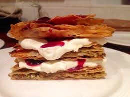 However, the standard box size for different brands in different countries may vary, so you may end up with a box with more filo pastry. Mixed Berry Filo Millefeuille Mollyrogerscooks