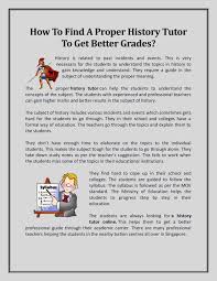 Students do not have to go beyond their scope of hard work. Finding A Proper History Tutor For Better Grades Flip Ebook Pages 1 3 Anyflip Anyflip