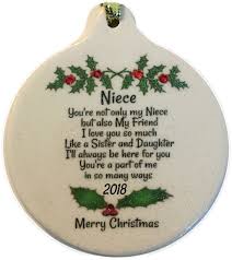 Check spelling or type a new query. Niece 2018 Porcelain Ornament Love Christmas Simple Honest Pure Strength Love Trust Porcelain Christmas Ornaments Christmas Ornaments Gifts Porcelain Ornaments