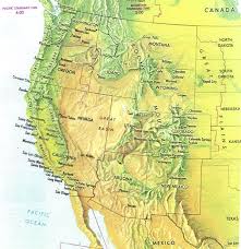 Map Of Us Mountain Ranges Western Us Mountain Ranges Map 01 Map Us L Cdoovision 600 X 621 Pixels Map Physical Map Great Basin