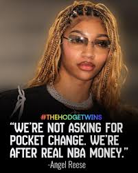 ANGEL REESE RESPONDS TO WNBA PAY PROPOSAL 💰 “We're not asking for pocket  change. We're after real NBA money.” — Angel Reese According to ESPN, the  WNBA presented a new compensation proposal