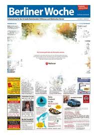 Gern sind wir in der filiale im märkischen zentrum mit service und beratung für sie da. L31 Reinickendorf Wittenau Markisches Viertel By Berliner Woche Issuu