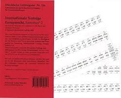 Alles wissenswerte über internationales wirtschaftsrecht: 9783864530326 Sartorius 2 Internationale Vertrage Europarecht Griffregister Nr 326 102 Selbstklebende Bedruckte Griffregister Neuauflage 2014 Zvab Felizitas Neureither Alexander Herrmann 3864530326
