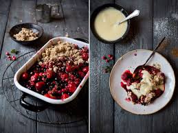Christmas Crumble Mit Beeren Rezept Kochen Und Backen Essen Lieblingsessen