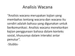 We did not find results for: Discourse Analysis Analisis Wacana Ppt Download