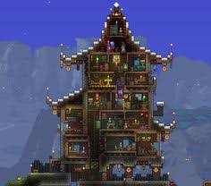 I've always admired the creativity of most terraria players, so this is a sideblog dedicated to reblogging and admiring the amazing creations in said game. 130 Terraria Houses Ideas Terraria House Ideas Terraria House Design Terrarium
