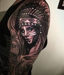 Many tattoo design were once done as a religious practice. Indian Girl Portrait Best Tattoo Ideas For Men Women
