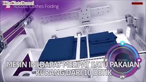 3 cara mudah lipat baju agar jimat masa. Cara Cepat Setrika Pakaian Teknologi Mesin Lipat Baju Youtube