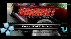 Burnout Dominator 60 Fps Ppsspp Emulator Gameplay Tutorial Cheat Hack Max Settings 5x Resolution Youtube