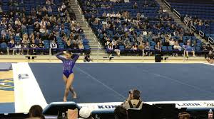 Kyla Ross 2019 Floor At Meet The Bruins Youtube Gymnastics Bruins Ross