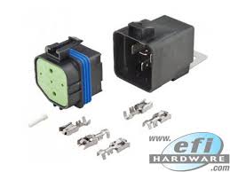It consists of a set of input terminals for a single or multiple control signals, and a set of operating contact terminals. 5 Pole Weather Proof Relay Kit