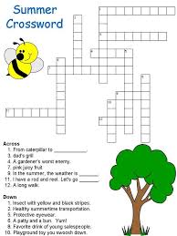 crossword puzzles for children