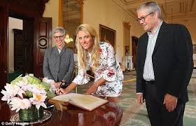 Angelique kerber was born on 18 january 1988 in bremen, germany. 2016 Australian Open Winner Angelique Kerber Congratulated By Bayern Munich After Victory Daily Mail Online